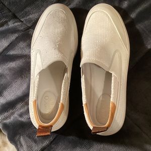 Sz 81/2 Franco sarto beaded shoes, worn once